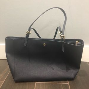 Tory Burch Robinson Tote -navy